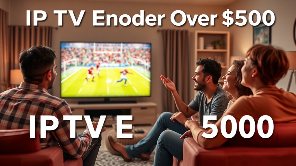IPTV Encoder Over $2500